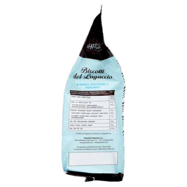 Panarello biscotti del lagaccio Senza Zuccheri Aggiunti 250 g