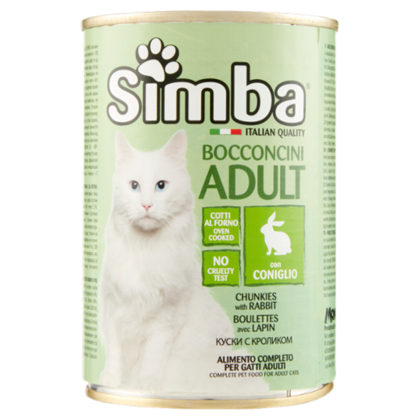 Simba Bocconcini Adult con Coniglio 415 g