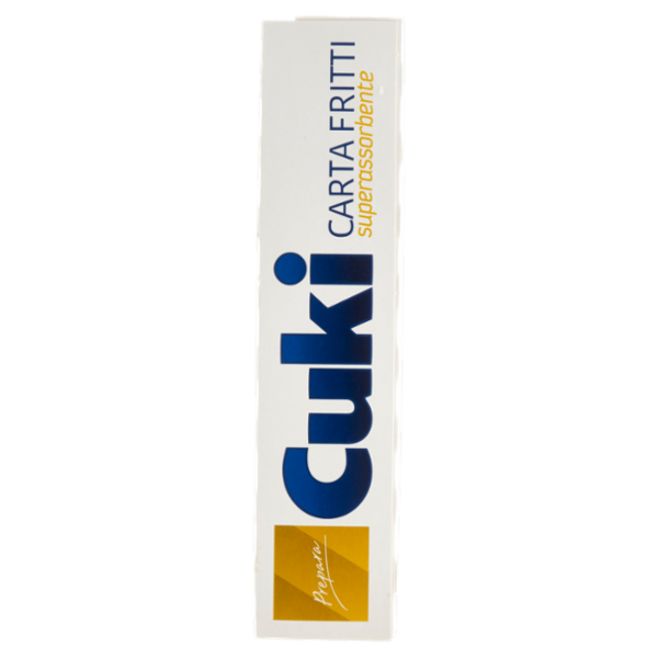 Cuki Prepara Carta Fritti superassorbente Fogli Grandi 32 x 33 cm 20 fogli