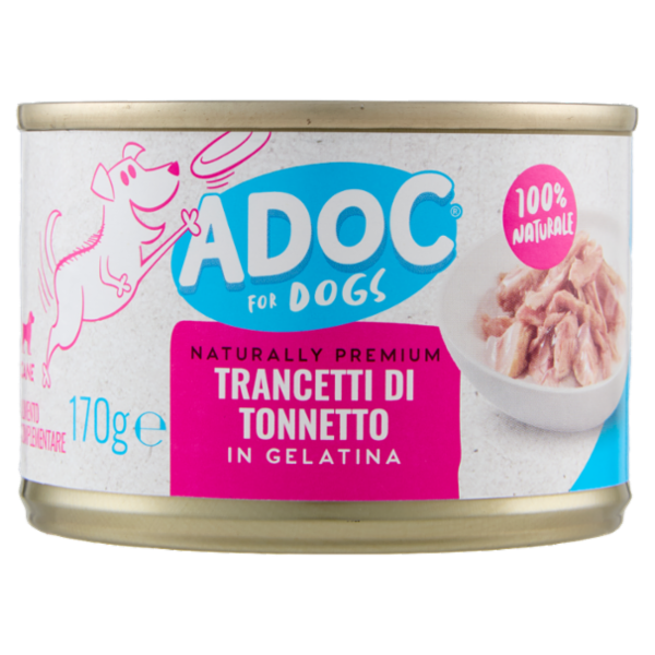 ADoC Naturally Premium Trancetti di Tonnetto 170 g