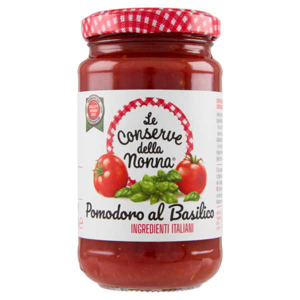 Le Conserve della Nonna Pomodoro al Basilico 190 g