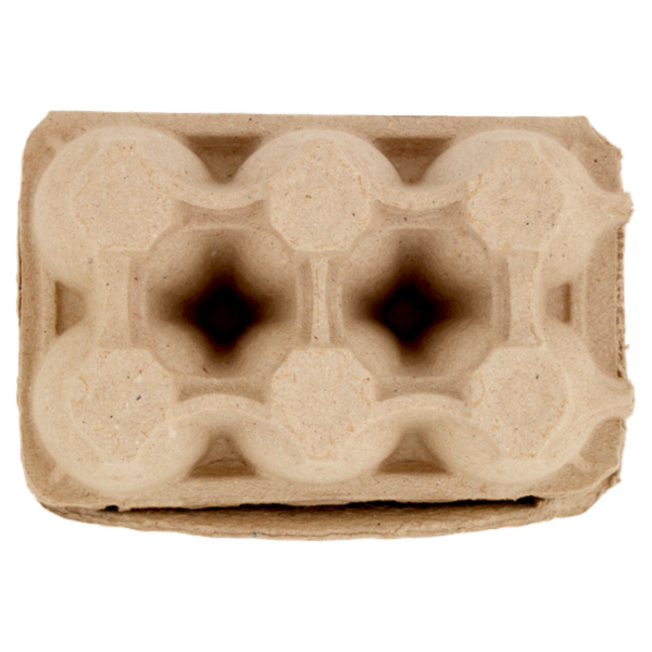 le Naturelle Uova Guscio Bianco 6 Uova Fresche da Allevamento a Terra 300 g