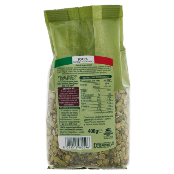 Colfiorito Piselli Spezzati Decorticati 400 g
