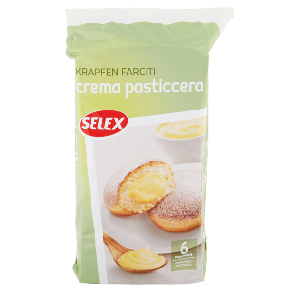 Selex Krapfen con Crema Pasticcera 6x42 g