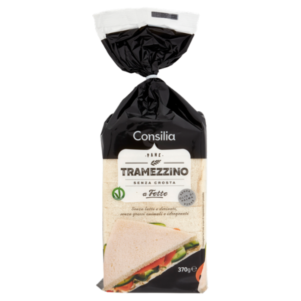 Consilia Saper Scegliere Pane per Tramezzini Bianco 370 g
