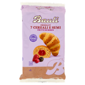 Bauli Croissant 7 Cereali e Semi Frutti Di Bosco 6 x 45 g