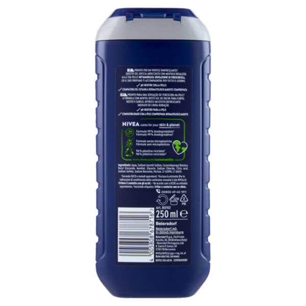 Nivea Men Fresh Kick Shower Gel 250 ml