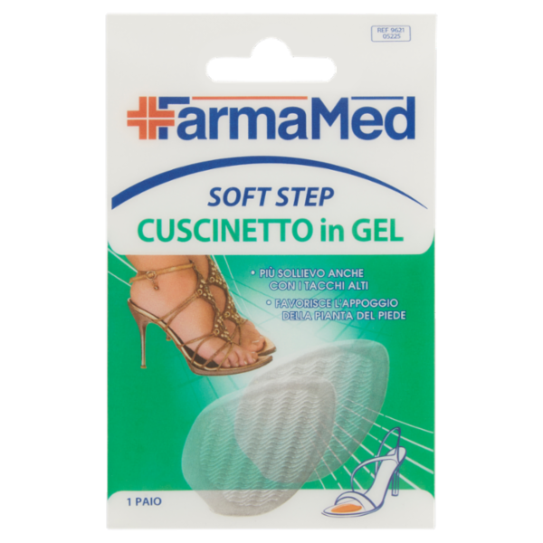 FarmaMed Soft Step Cuscinetto in Gel 1 Paio