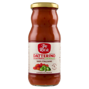 De Rica Datterino Salsa Pronta Con Basilico 350 g