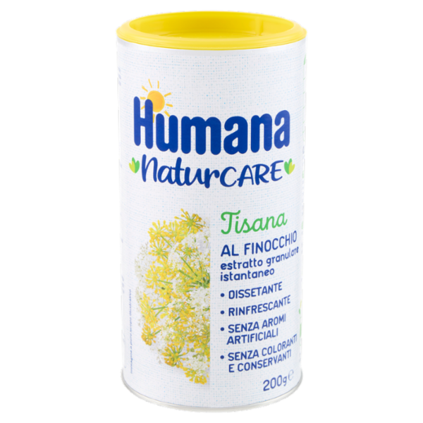 Humana Tisana al Finocchio Estratto Granulare Istantaneo 200 g