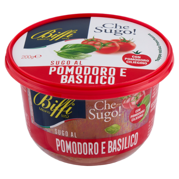 Biffi Che Sugo! Sugo al Pomodoro e Basilico 200 g