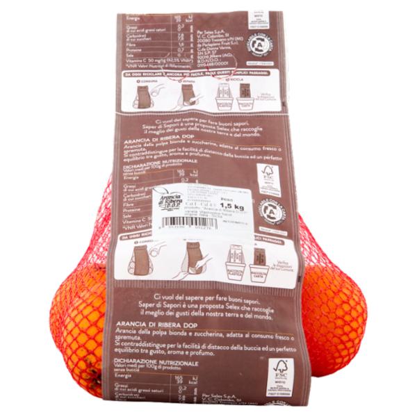 Selex Saper di Sapori Arance di Ribera D.O.P. 1,5 kg