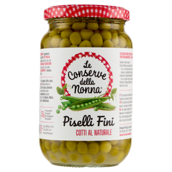 Le Conserve della Nonna Piselli fini al naturale 360 g