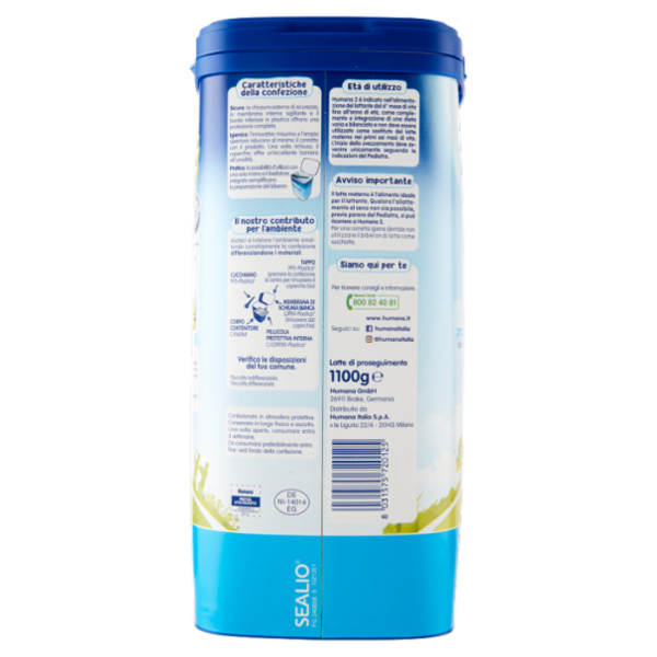 Humana Probalance 2 Latte di proseguimento 1100 g