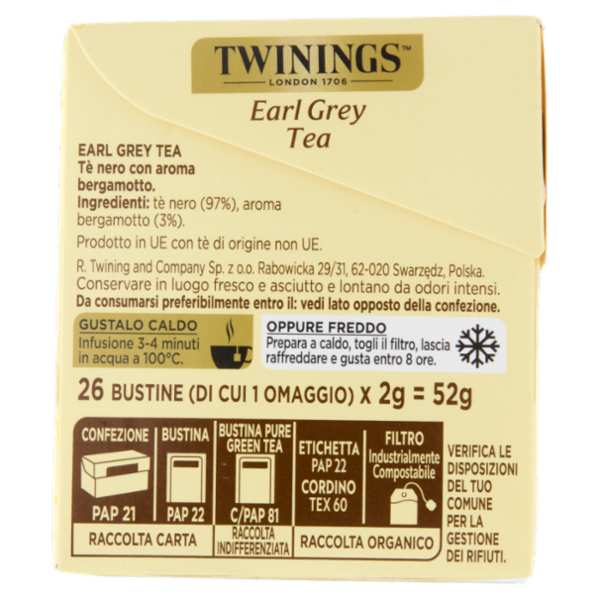 Twinings Classics Earl Grey Tea 50 g