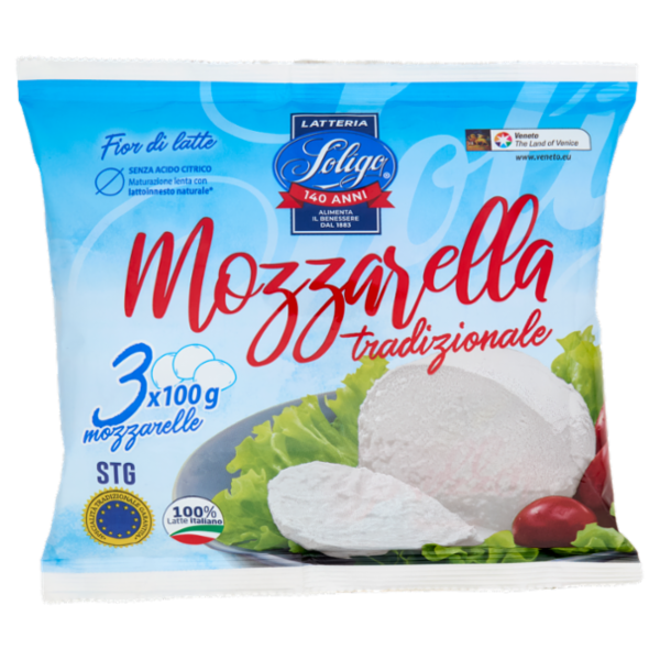 Latteria Soligo Mozzarella STG 3 x 100 g