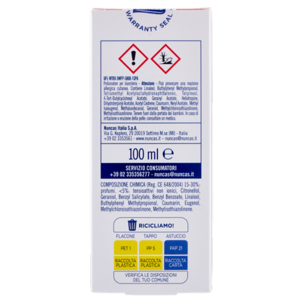 nuncas Drops Profuma Biancheria Bouquet 100 ml