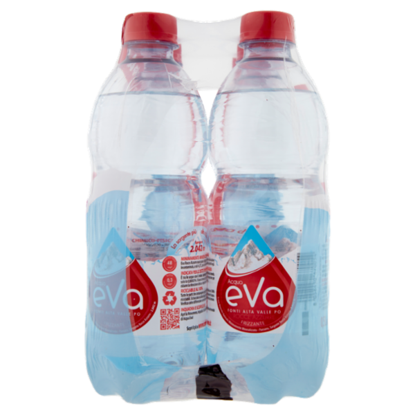 Acqua eva Rocce Azzurre Frizzante 6 x 0,5 L