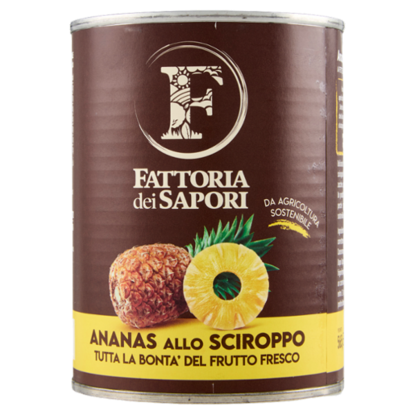 Fattoria dei Sapori Ananas allo Sciroppo a Fette 565 g