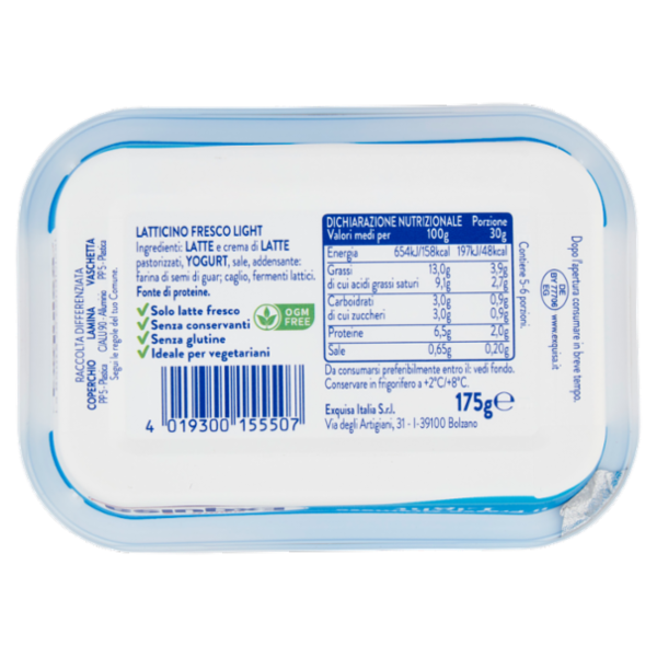 Exquisa Light Fresco Cremoso 175 g