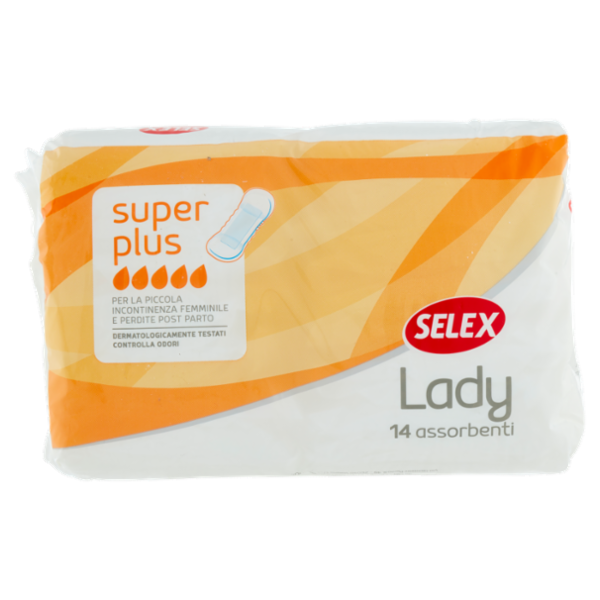 Selex Assorbenti Igiene Adulti Lady Super Plus 14 pezzi