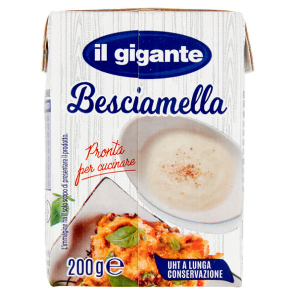 IL GIGANTE Besciamella UHT a Lunga Conservazione 200 g