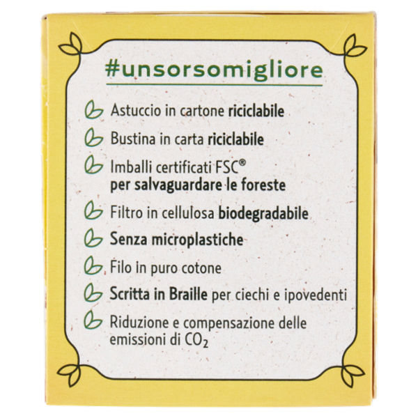 Pompadour Infuso Zenzero Limone 20 x 1,8 g