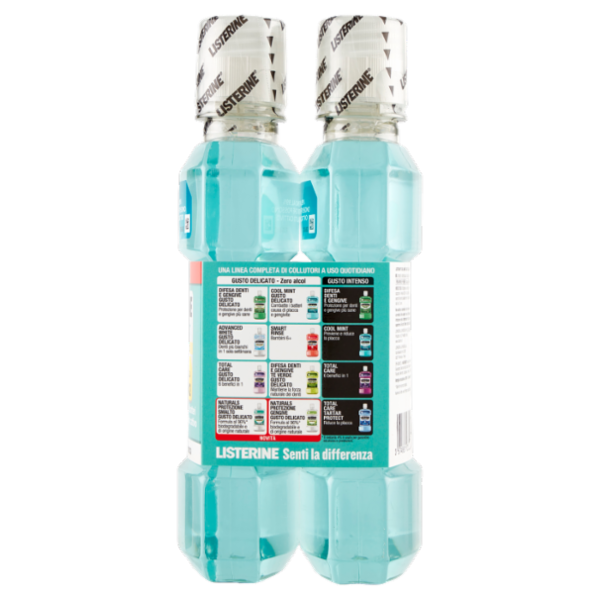 Listerine Cool Mint Gusto Delicato 2 x 500 ml