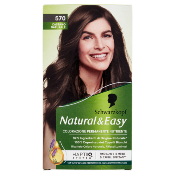 Schwarzkopf Natural&Easy 570 Castano Naturale