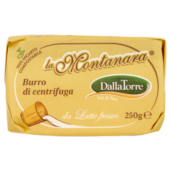 DallaTorre la Montanara Burro di centrifuga da Latte fresco 250 g
