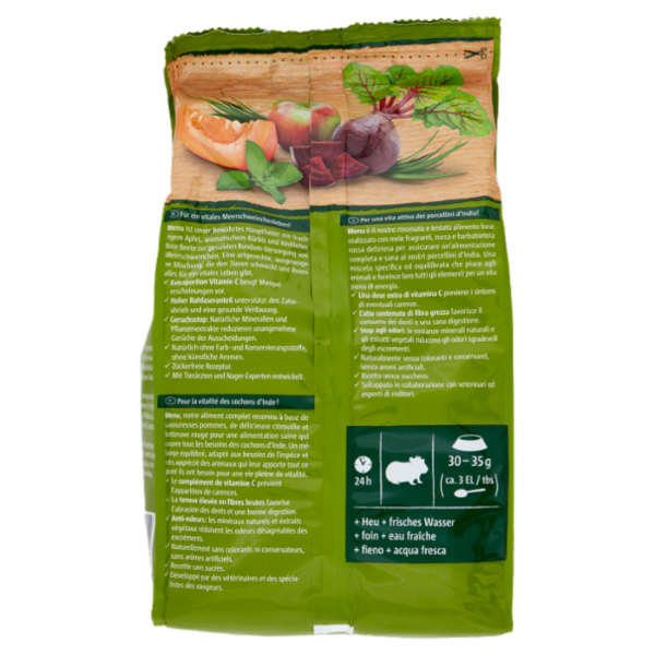 Vitakraft Menu Vital Porcellini d'India Alimento completo 1 kg