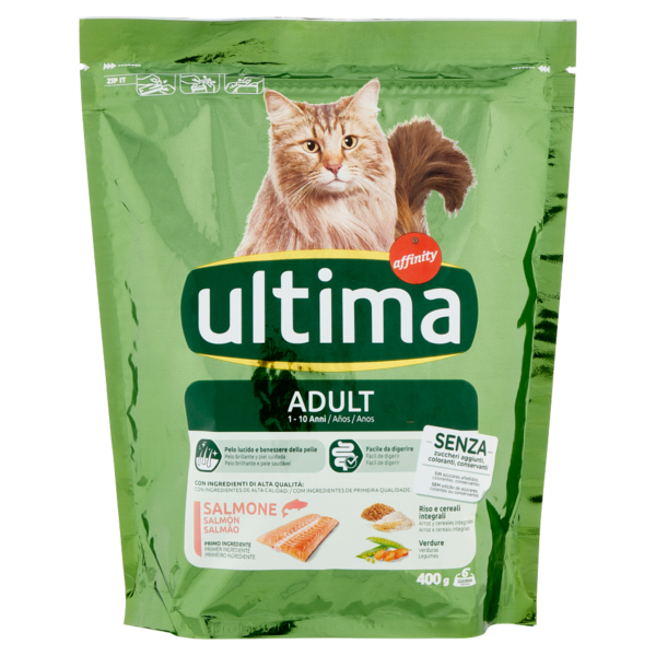 ultima Cat Adult 1-10 Anni Salmone 400 g