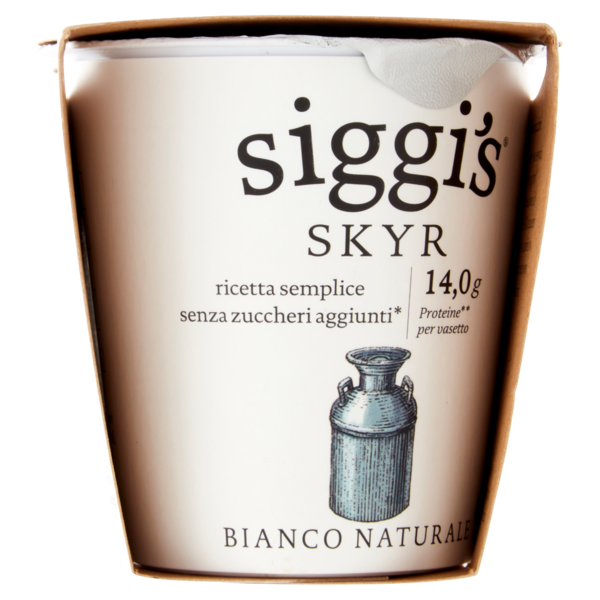 SIGGI'S Skyr Bianco Naturale 0% grassi 2 x 140 g