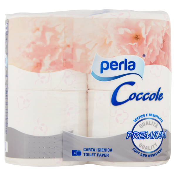perla Coccole Carta Igienica 4 pz
