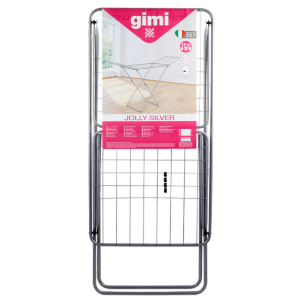 Gimi Jolly Silver Stendibiancheria in acciaio