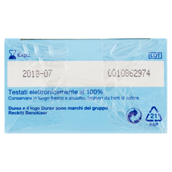 Durex Preservativi Settebello Classico, 12 Profilattici