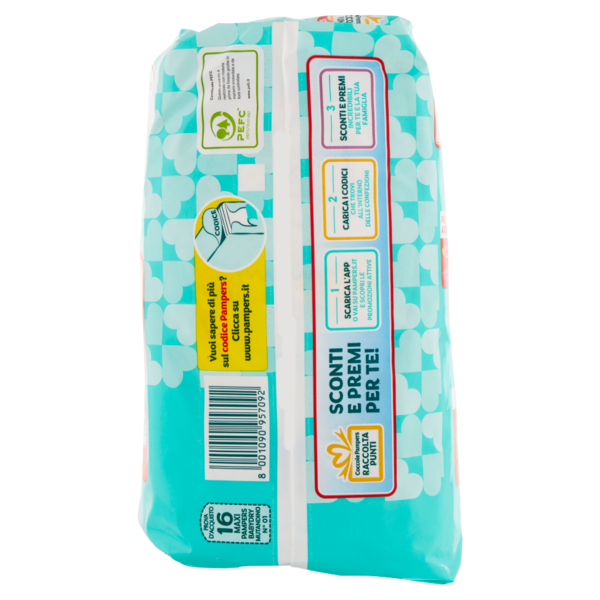Pampers Baby-dry Mutandino 4 Maxi 16 pz