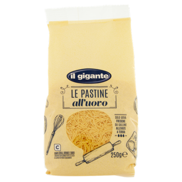 IL GIGANTE le Pastine all'uovo Filini N.30 250 g