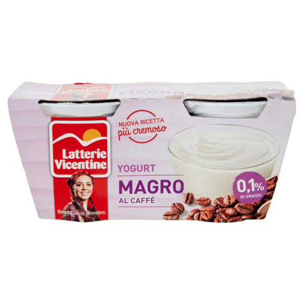 Latterie Vicentine Yogurt Magro al Caffè 2 x 125 g