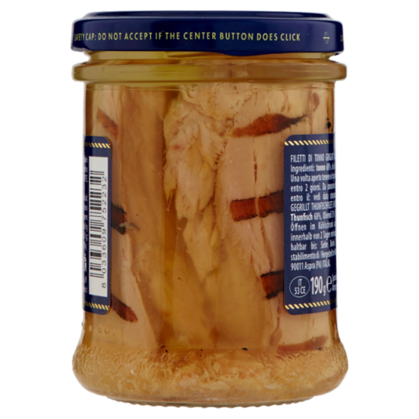 L'Isola d'Oro il Tonnotto Filetti di Tonno Grigliati 190 g