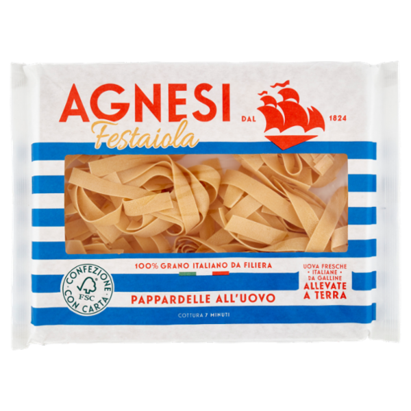 Agnesi Festaiola Pappardelle all'Uovo 250 g