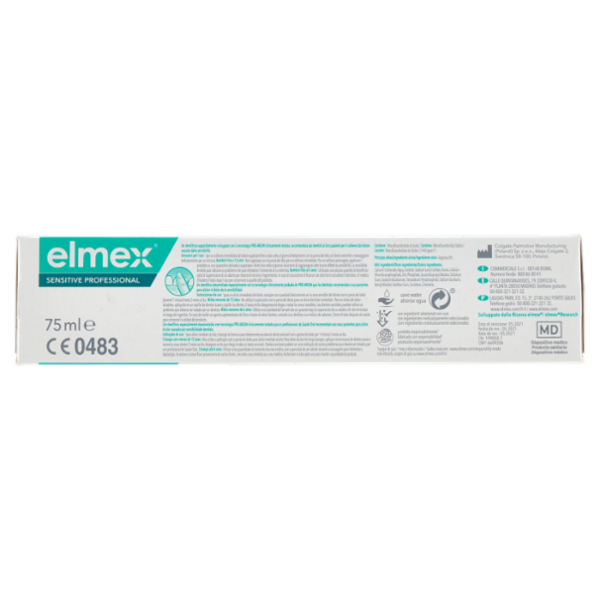 elmex dentifricio Sensitive Professional denti sensibili 75 ml