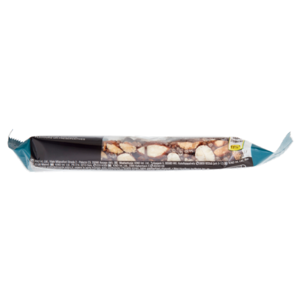 Be-Kind Barretta Cioccolato Fondente, Mandorle e Sale Marino 40 g