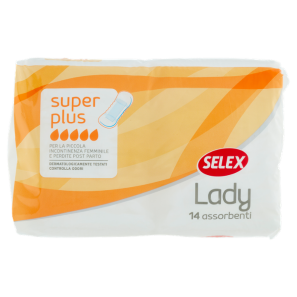 Selex Assorbenti Igiene Adulti Lady Super Plus 14 pezzi
