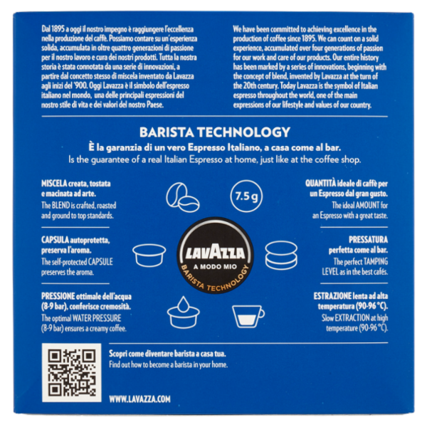 Lavazza A Modo Mio crema e gusto 36 Capsule 270 g