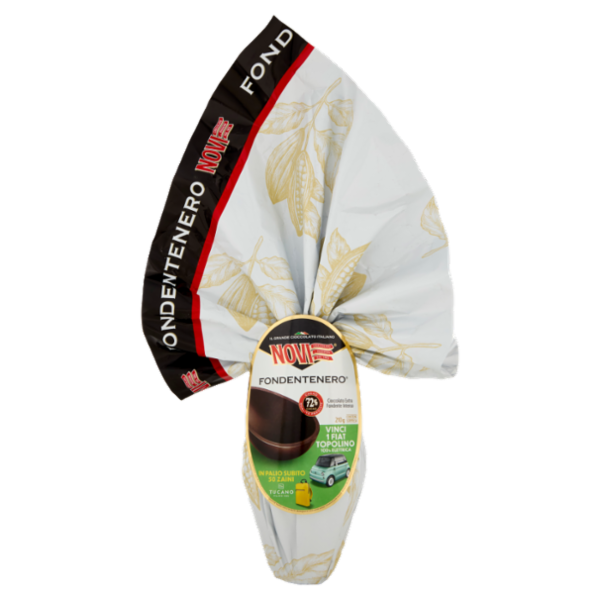 Novi Uovo Fondentenero Cioccolato Extra Fondente Intenso 210 g