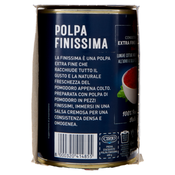 Cirio i Classici dal 1856 Polpa Finissima 3 x 400 g