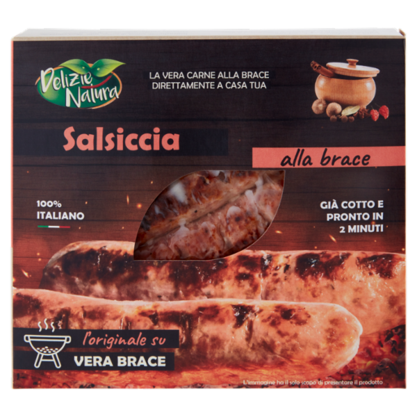 Delizie Natura Salsiccia alla brace 0,150 kg