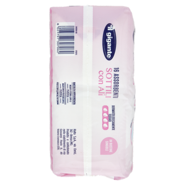 IL GIGANTE Assorbenti Sottili con Ali 16 pz