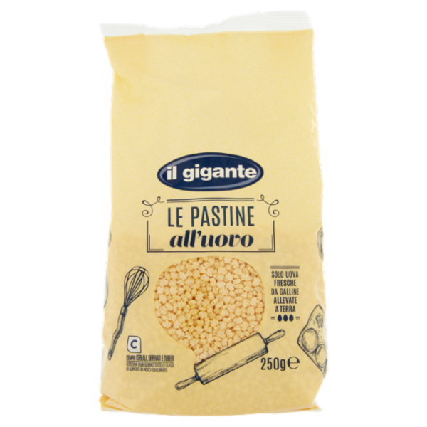 IL GIGANTE le Pastine all'uovo Grattini N.32 250 g